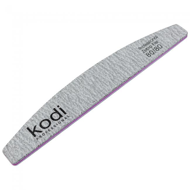 № 88 Nail File "Crescent" 80/80 (Color: Gray, Size: 178/28/4)